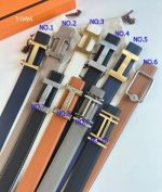 Top Quality Fake Hermes 32mm Belt Buckle Reversible Belt with Box